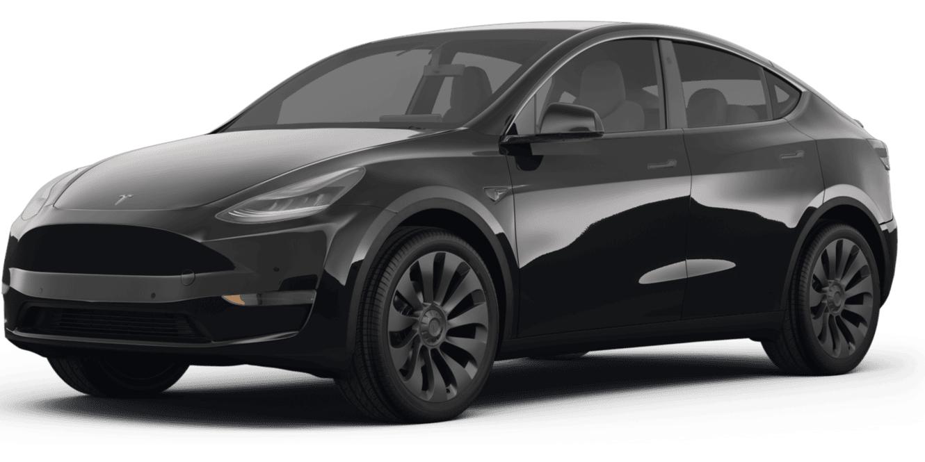 TESLA MODEL Y 2022 7SAYGDEF8NF349180 image